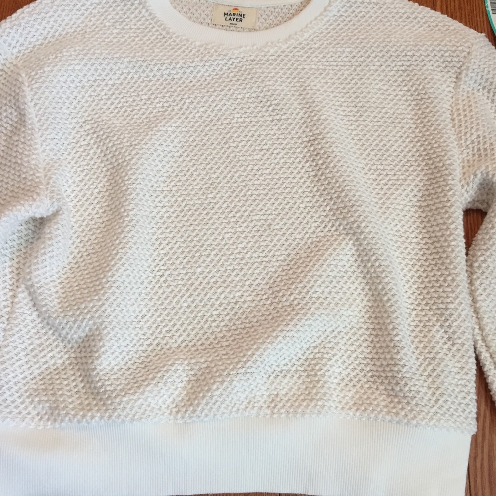 Marine Layer Birds Eye Tanisha Sweatshirt - Picture 9 of 15